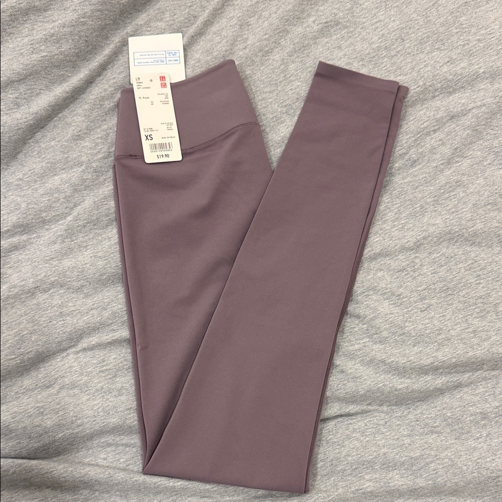 Uniqlo Women's Leggings in Soft Lavender